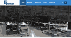 Desktop Screenshot of performancemachineworks.com